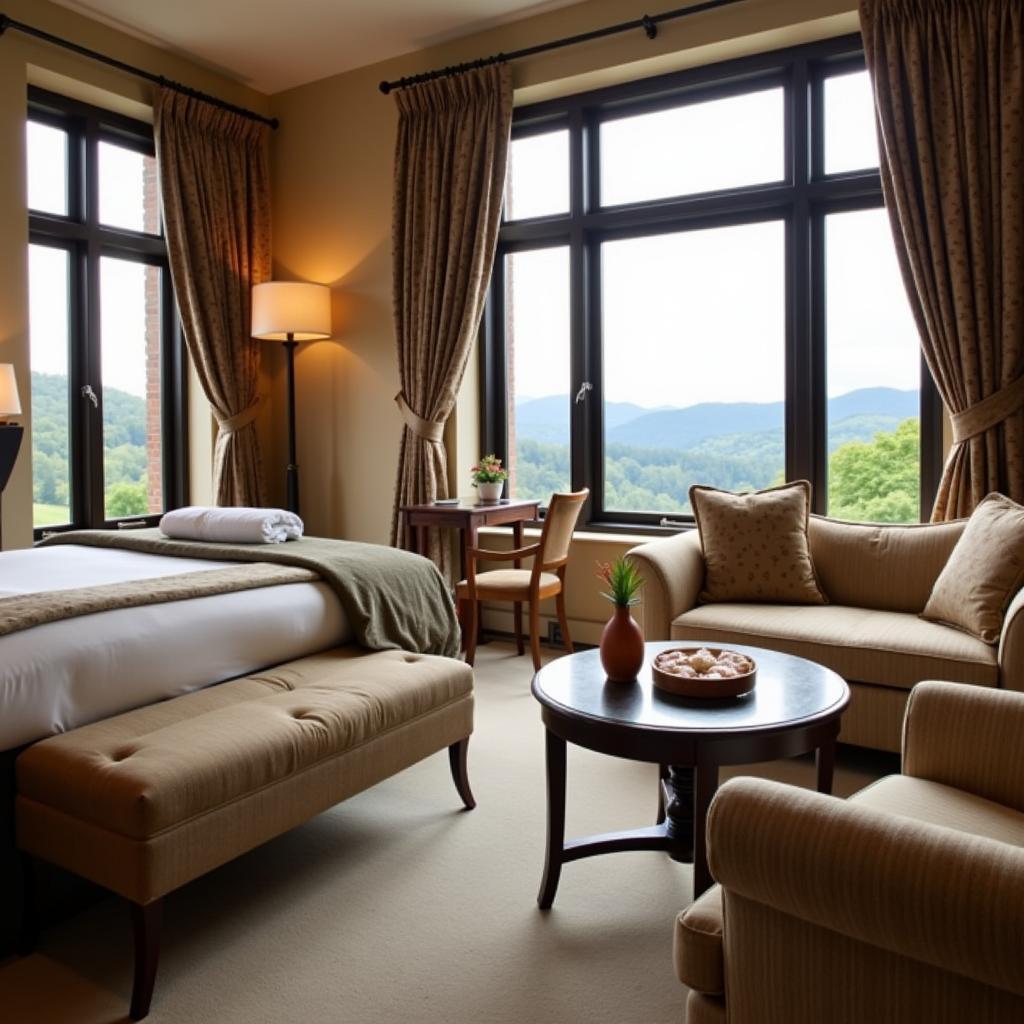 Luxurious Suite at Armathwaite Hall Hotel