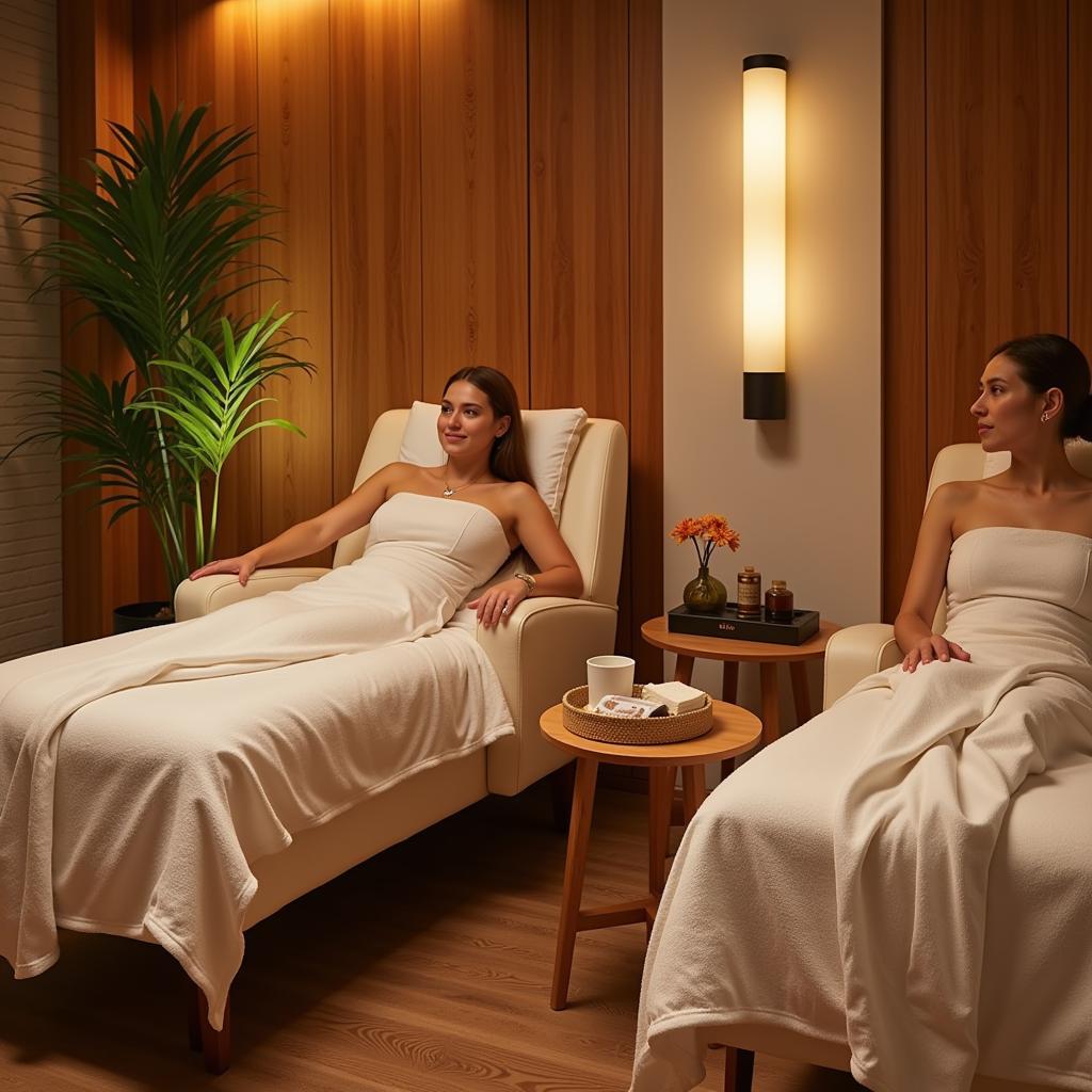 Arogya Spa Relaxation Area