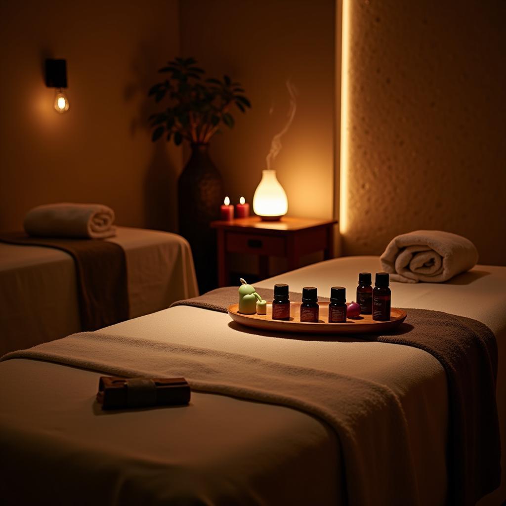 Relaxing Aroma Sabin Spa Treatment Room