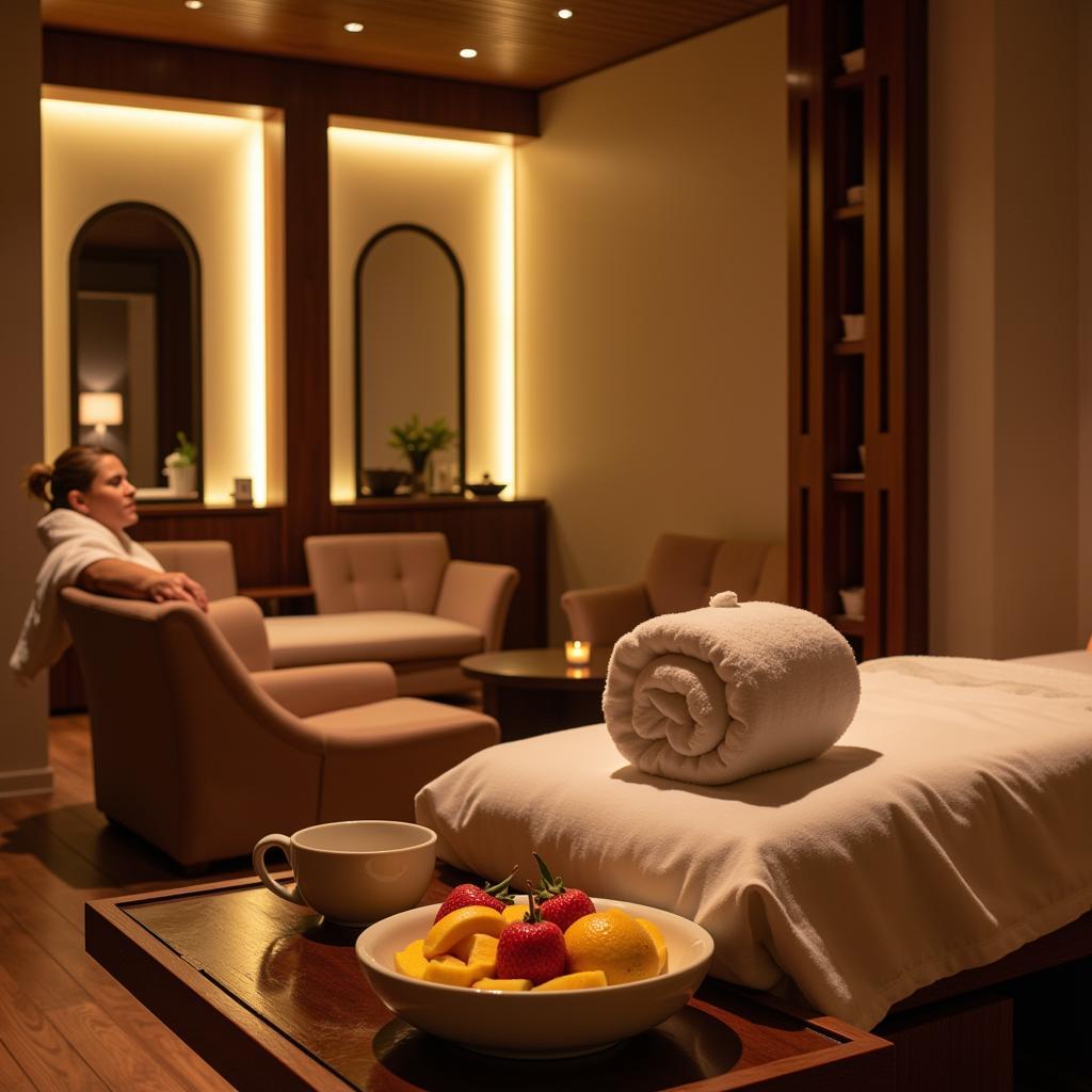 Relaxation Area at Aroma Thai Spa