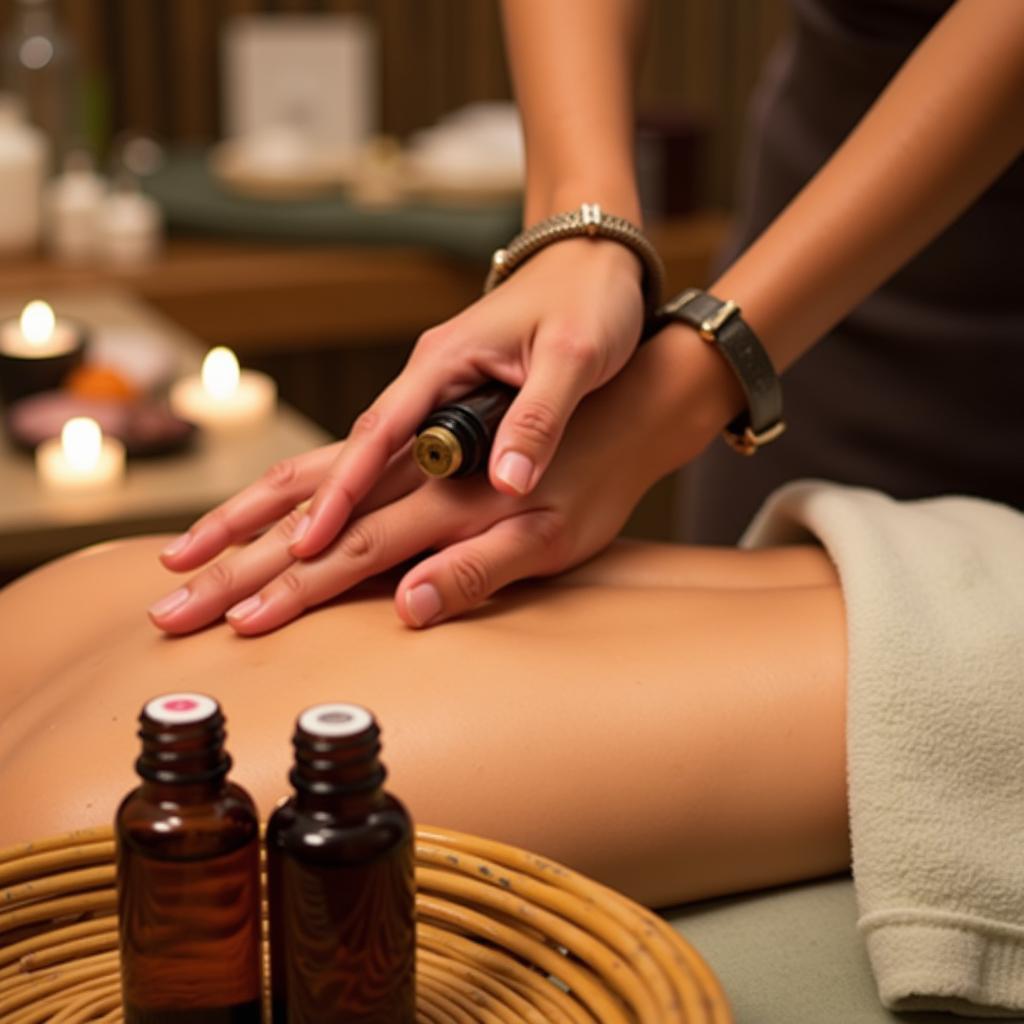 Aromatherapy Massage at a Spa in Roorkee