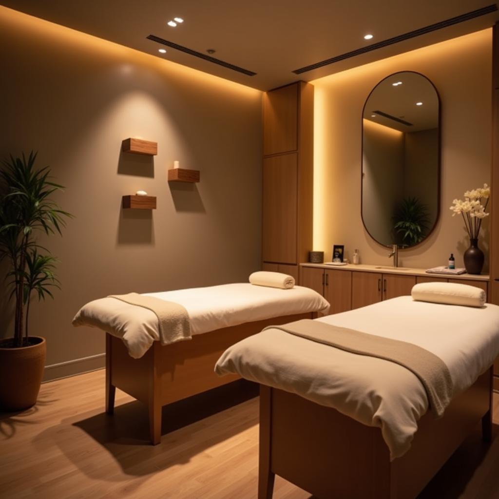 Relaxing Treatment Room at Arouse Spa JP Nagar