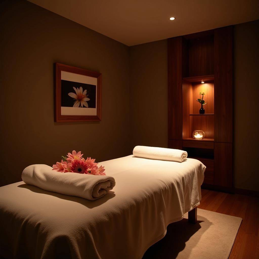 Relaxing Ashgrove Spa Treatment Room