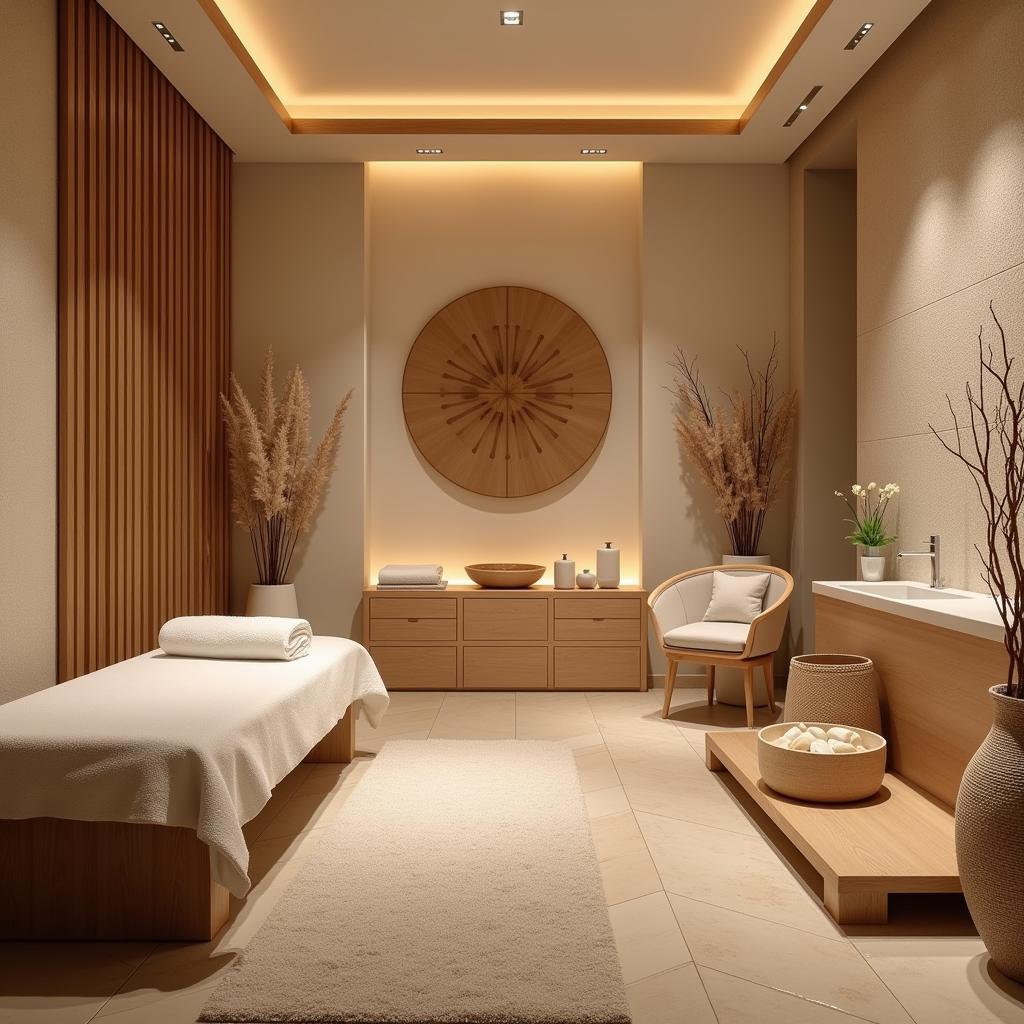 Serene Spa Interior in Mahipalpur