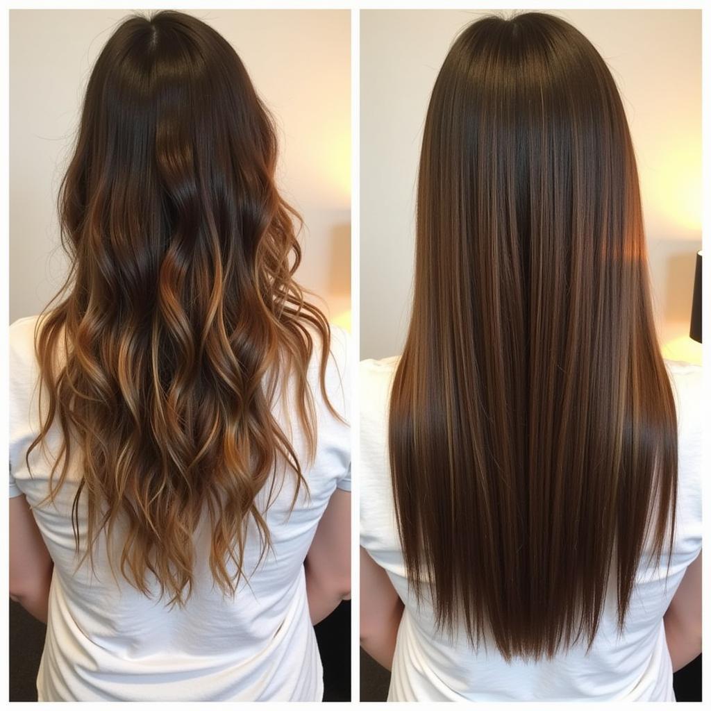 Assure Hair Spa Before and After Results