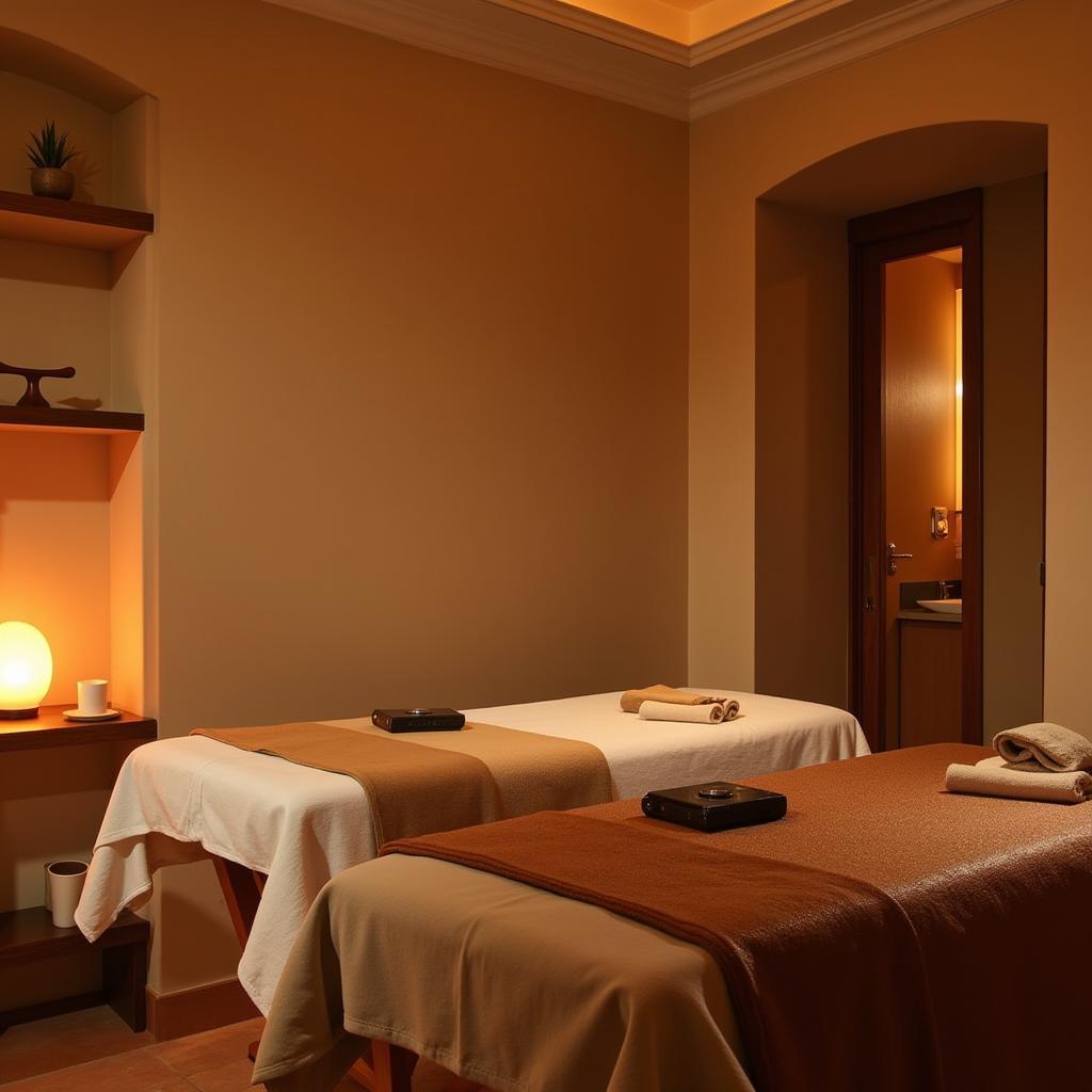 Serene Massage Room at Astana Spa Marrakech