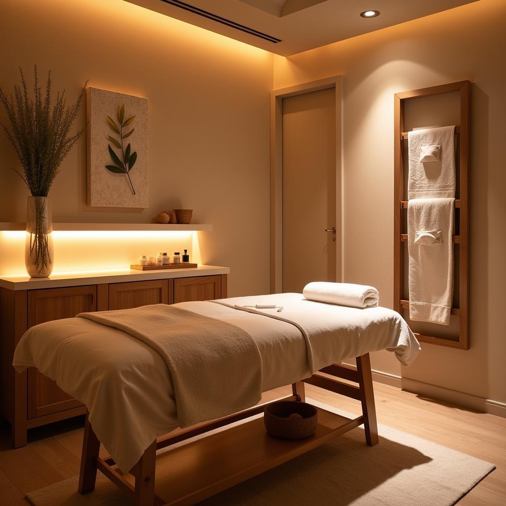 Relaxing Atag Spa Treatment Room