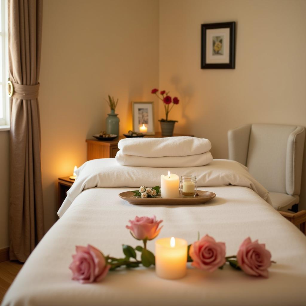 Serene Spa Treatment Room at Athena Garden Villa & Spa