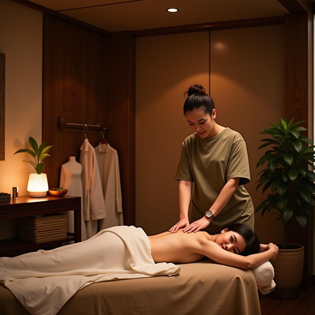 Authentic Thai Massage Therapy at Aura Thai Spa in Delhi