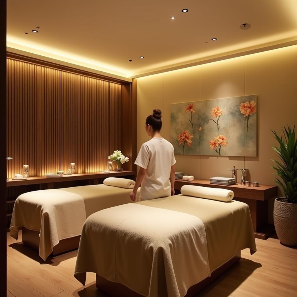 Aura Thai Spa Treatment Room in Inorbit Mall Malad