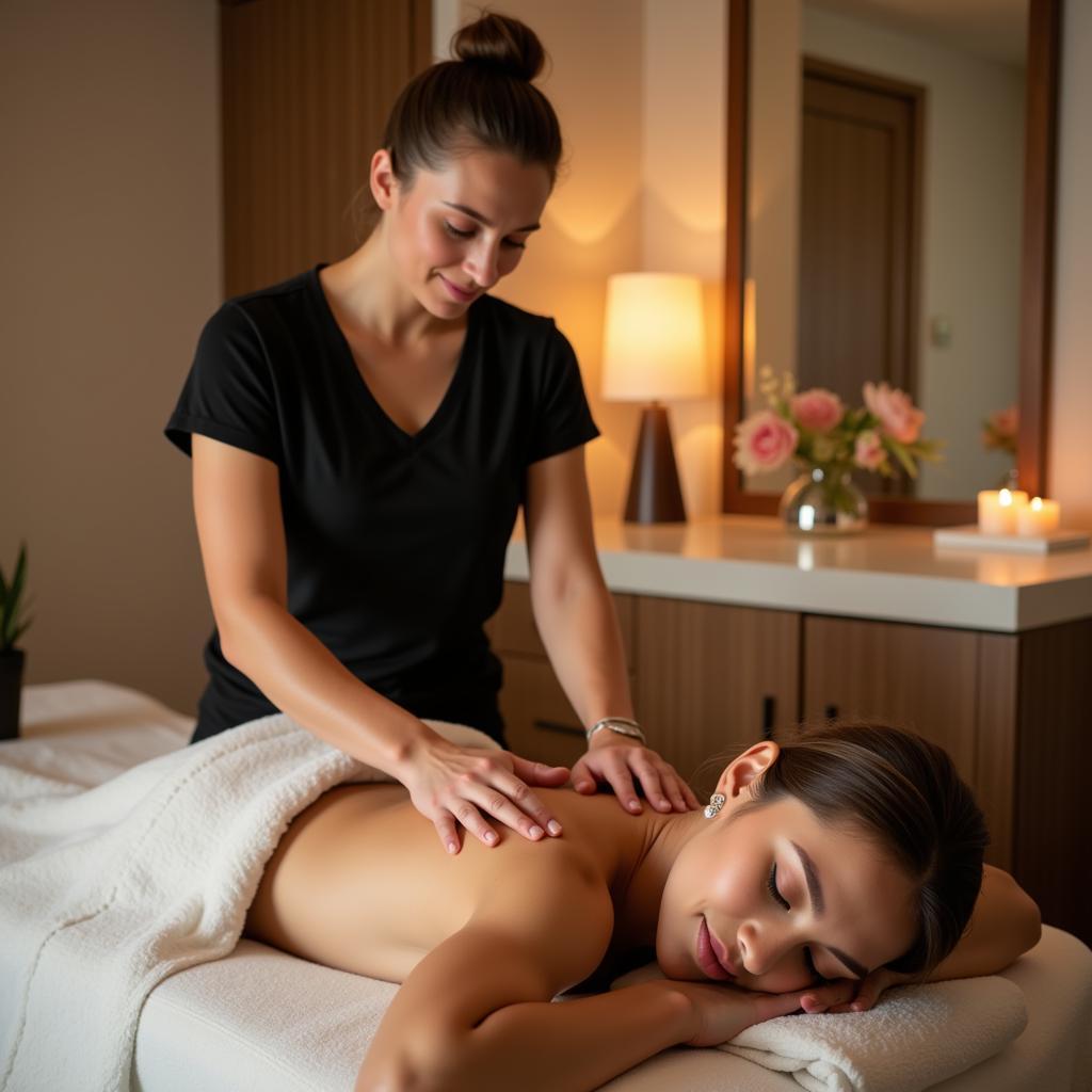 Relaxing Massage Therapy at Aurora Spa Ottawa