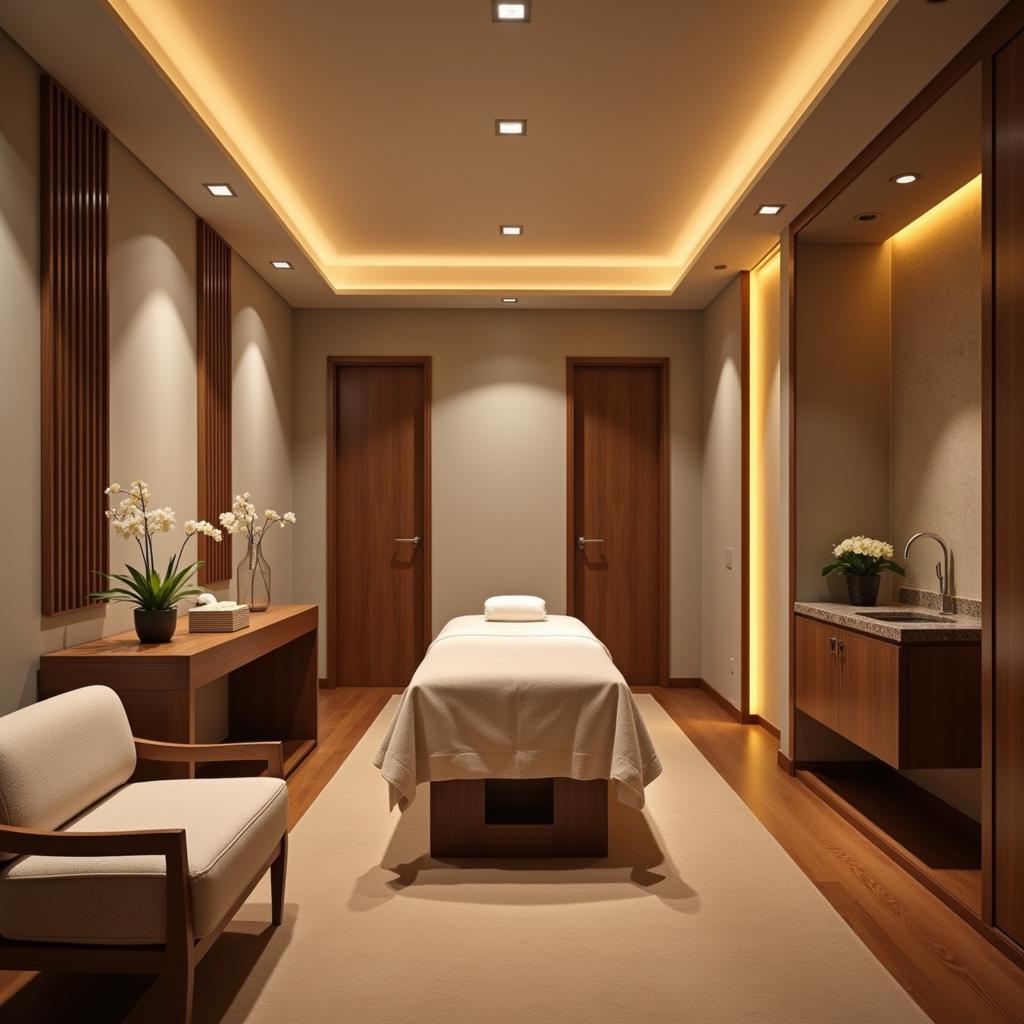 Serene Interior of Aurrum Spa Harsh Vihar