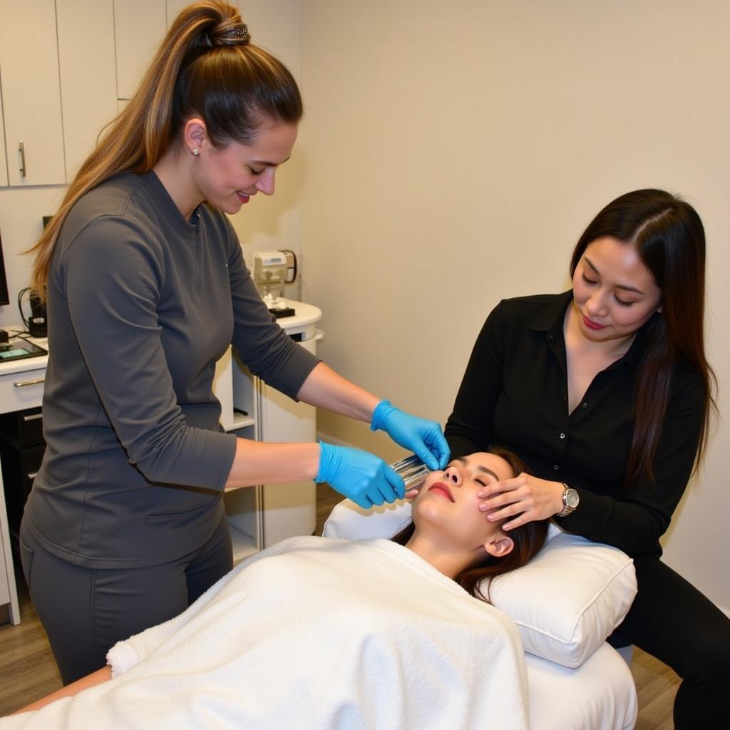 Australian Academy of Beauty and Spa Therapy Student Practical Training