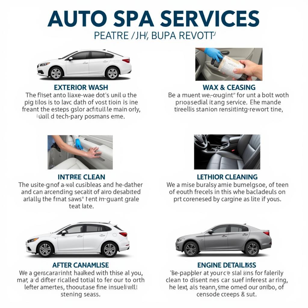 Different Auto Spa Services Explained