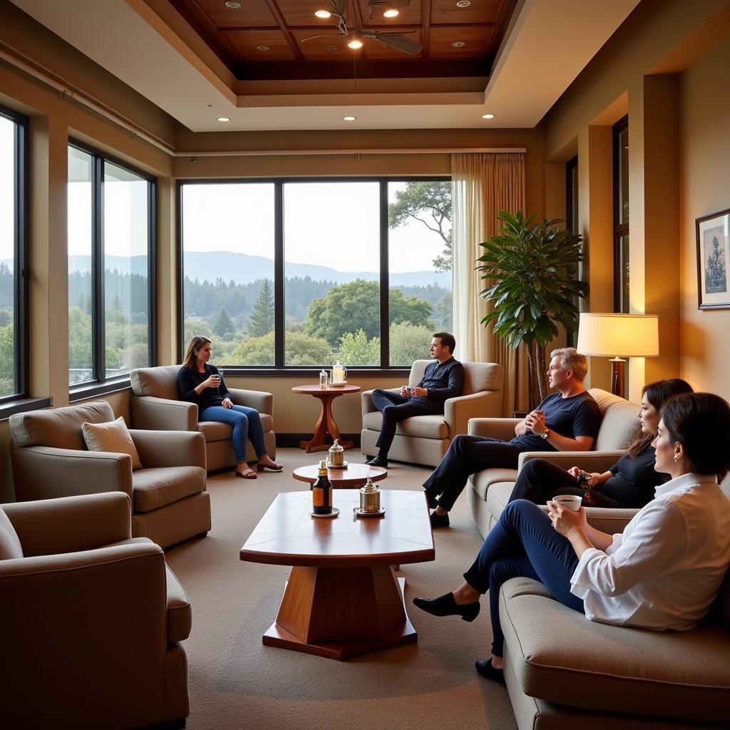 Relaxation Area at Avila Beach Spa Resort