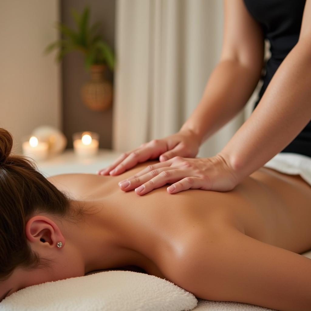 Massage Therapy at an Aviva Wellness Spa