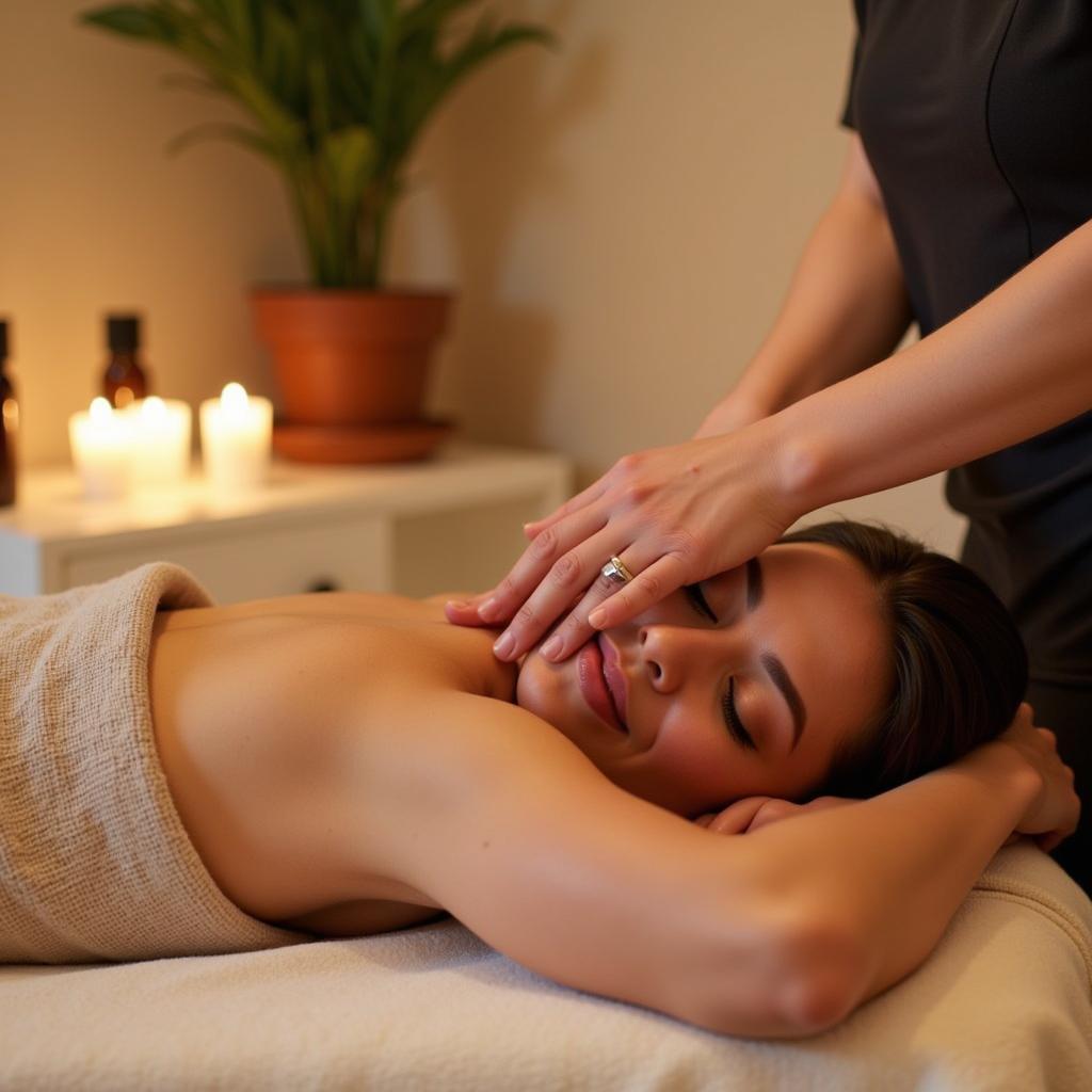 Aromatherapy Massage at AVM Spa Italy