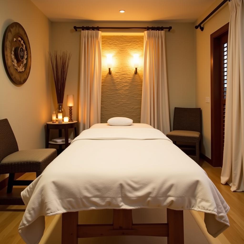 Tranquil Ayur Massage Therapy Room at Silicon Hearth