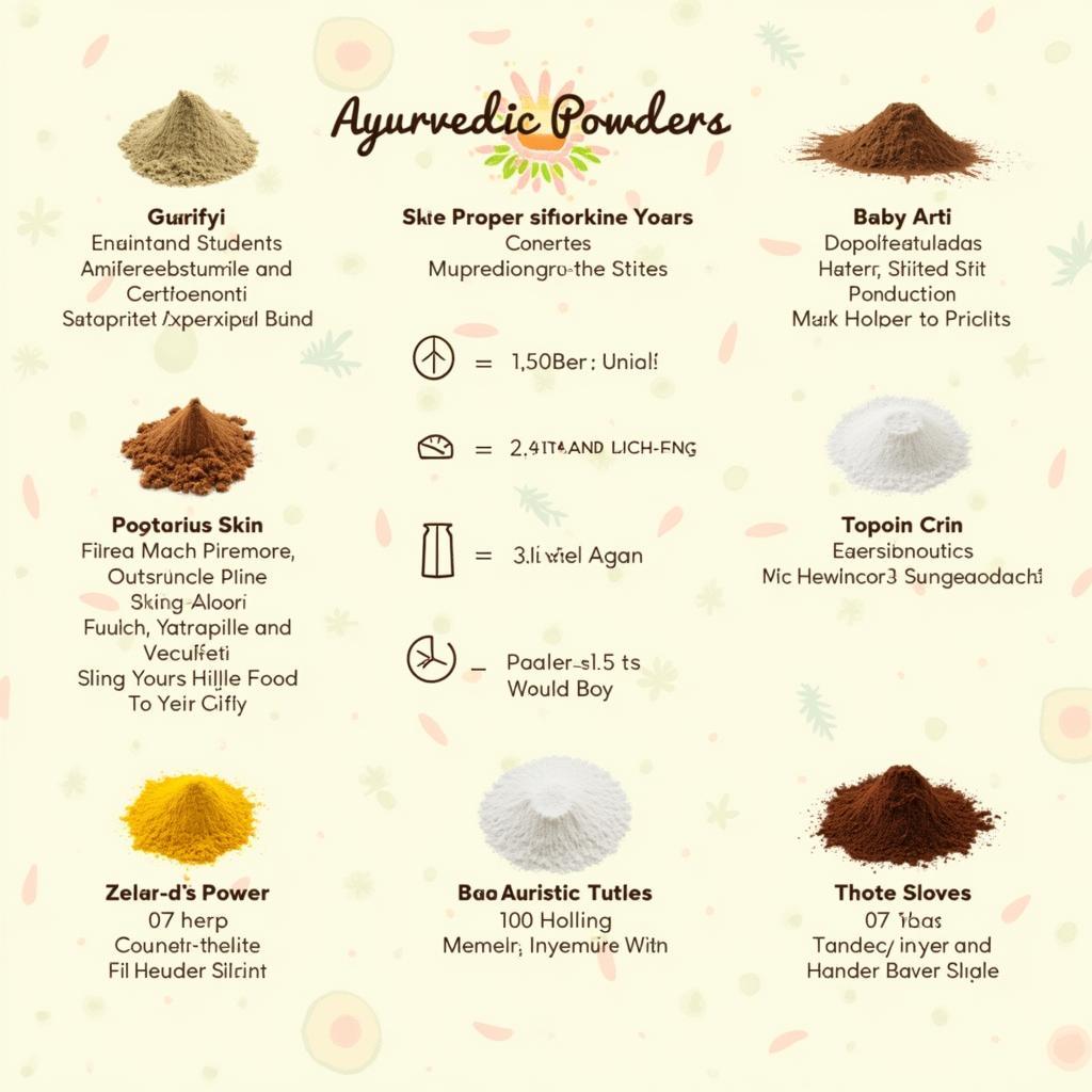 Ayurvedic Powder Selection Guide