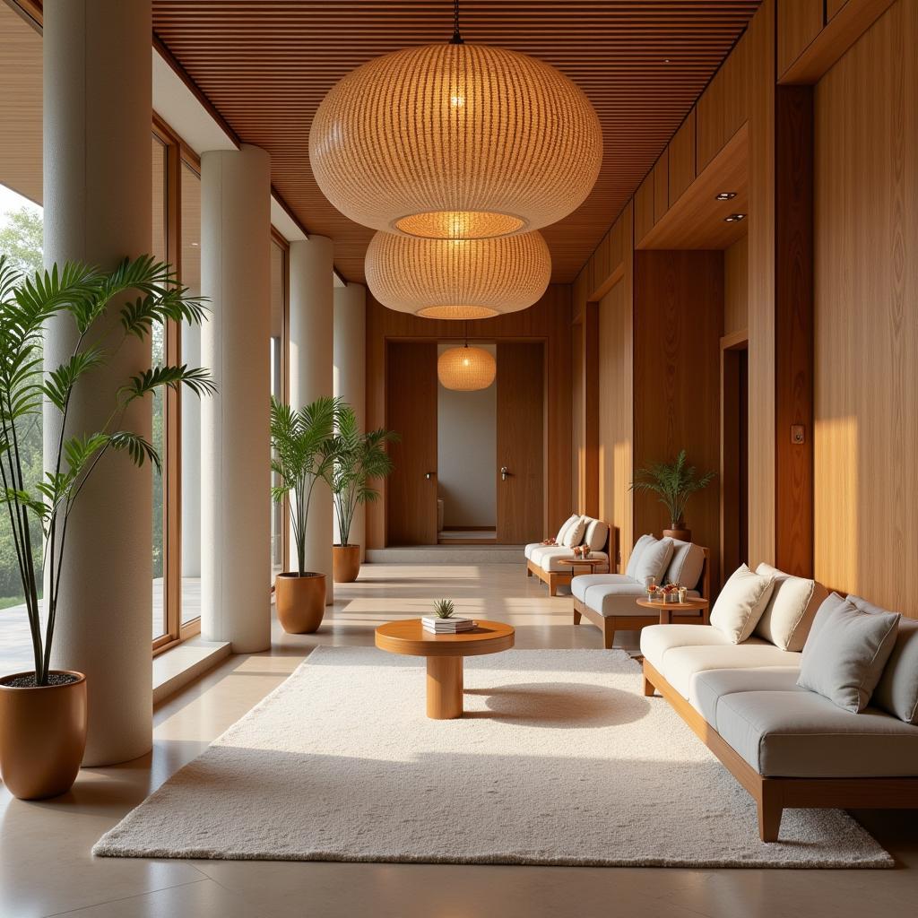 Interior of an Ayurvedic Spa Franchise