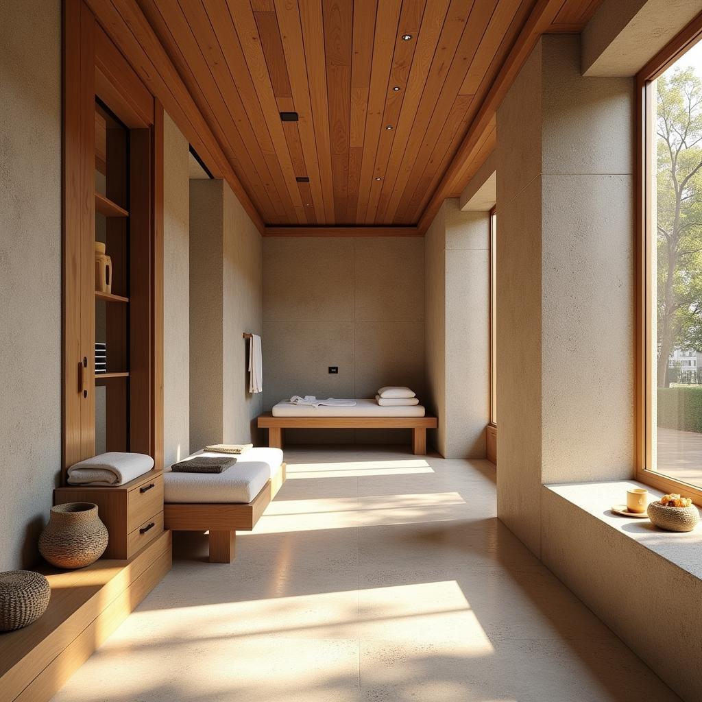 Ayurvedic Spa Design with Natural Materials