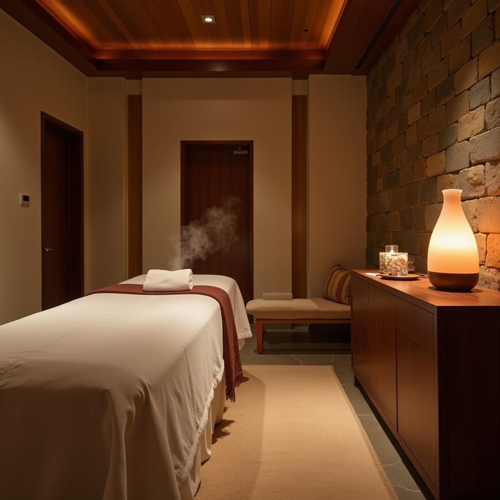 Ayush Spa Therapy Room in Mumbai