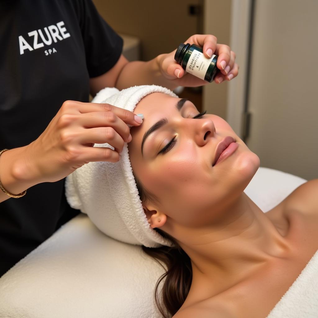 Facial Treatment at Azure Hotel Nairobi Spa