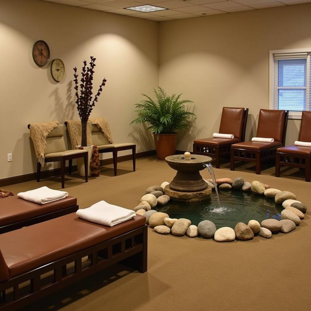 Tranquil Relaxation Area at Azurea Spa Bellevue