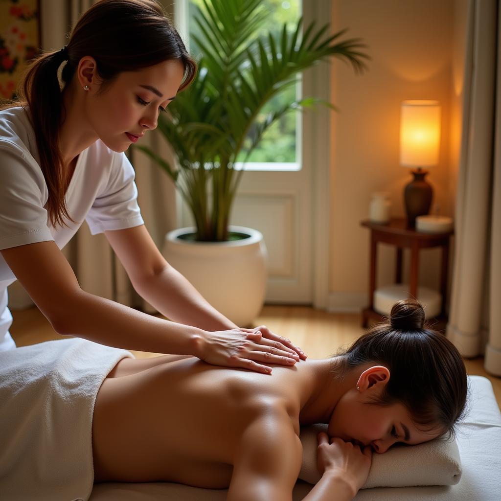 Authentic Thai Massage at Baan Kheo Spa Paris