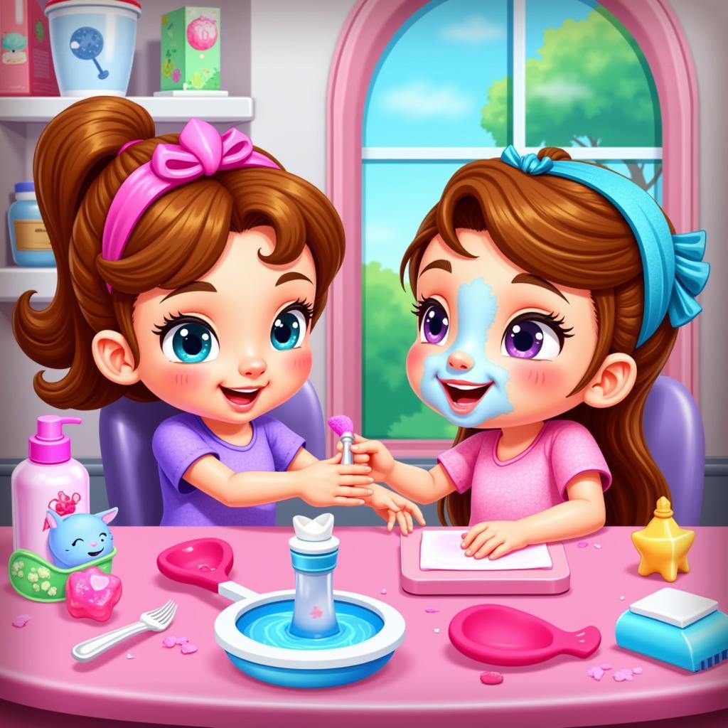 Baby Hazel Spa Game Fun