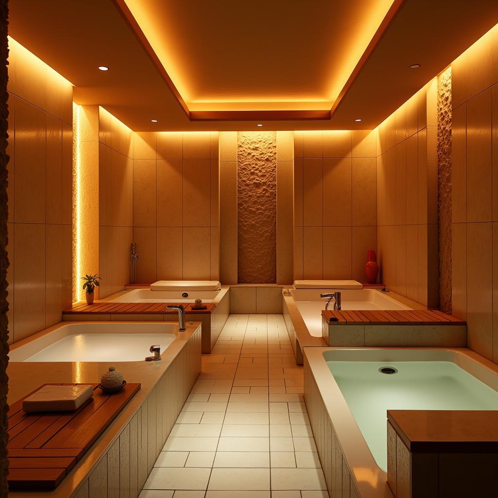 Luxurious Bagno Turco Spa Interior