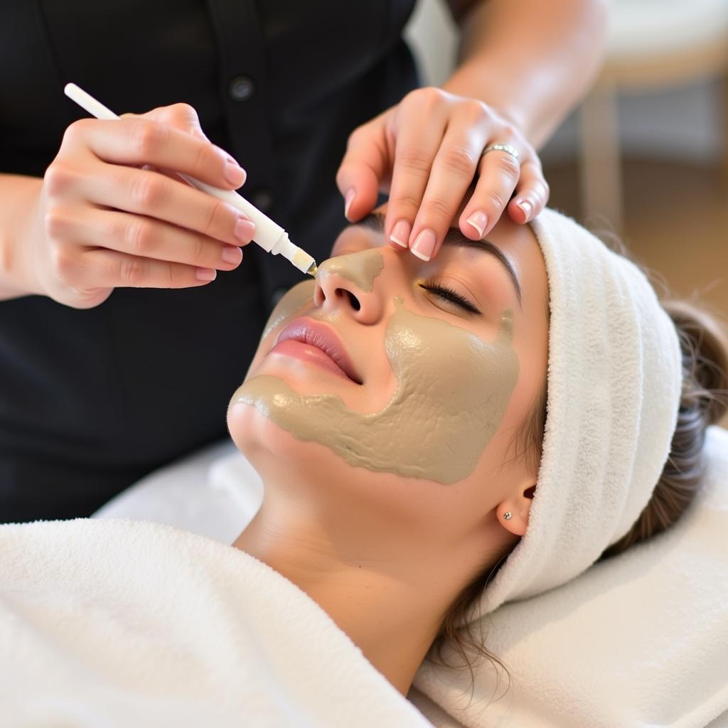 Rejuvenating Facial Treatment at a Bald Head Island Spa