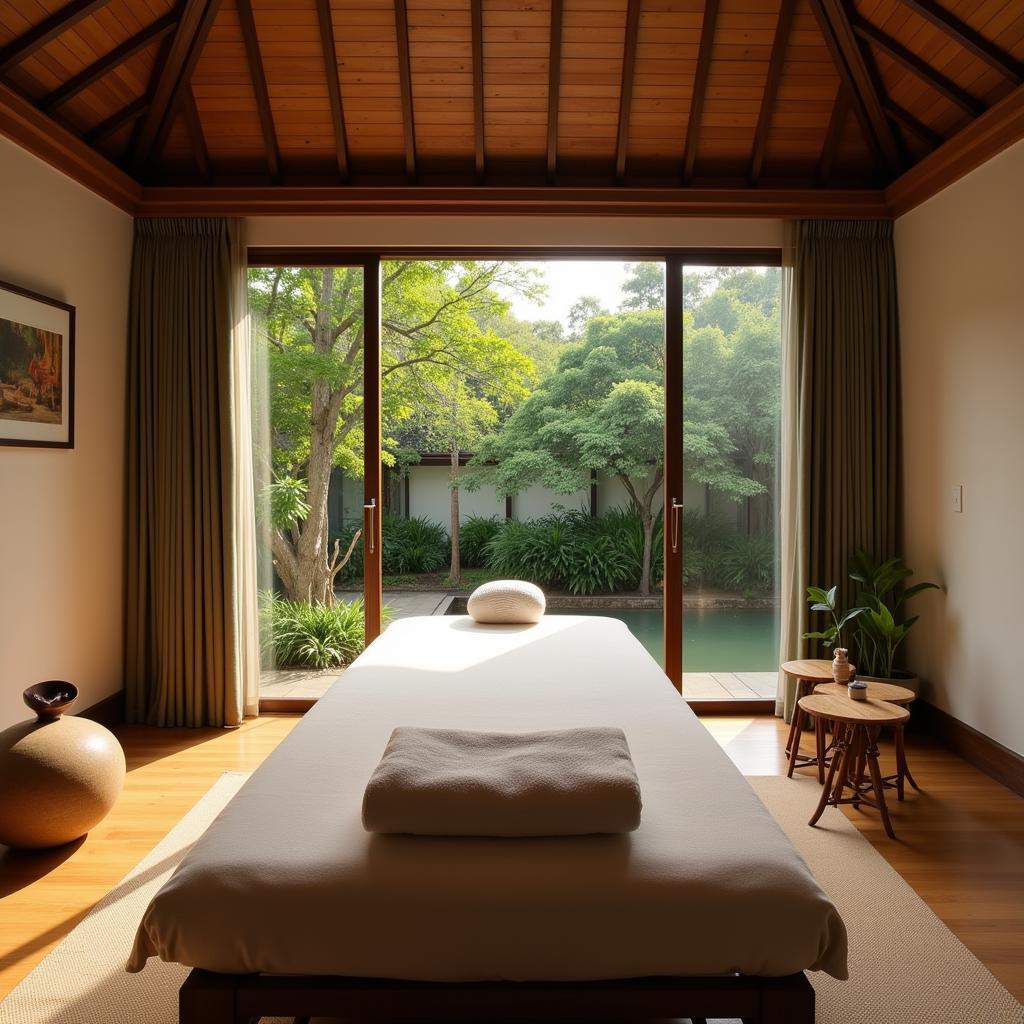 Balinese Spa Treatment Room at Mandira Spa