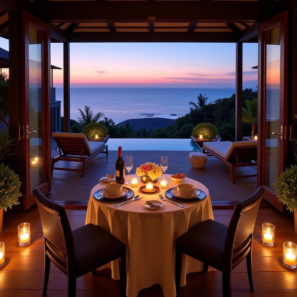 Bali Masari Villa Dining Experience