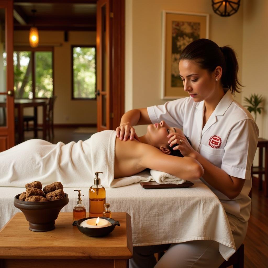 Ayurvedic Treatment at Balkatmane Heritage Spa Resort