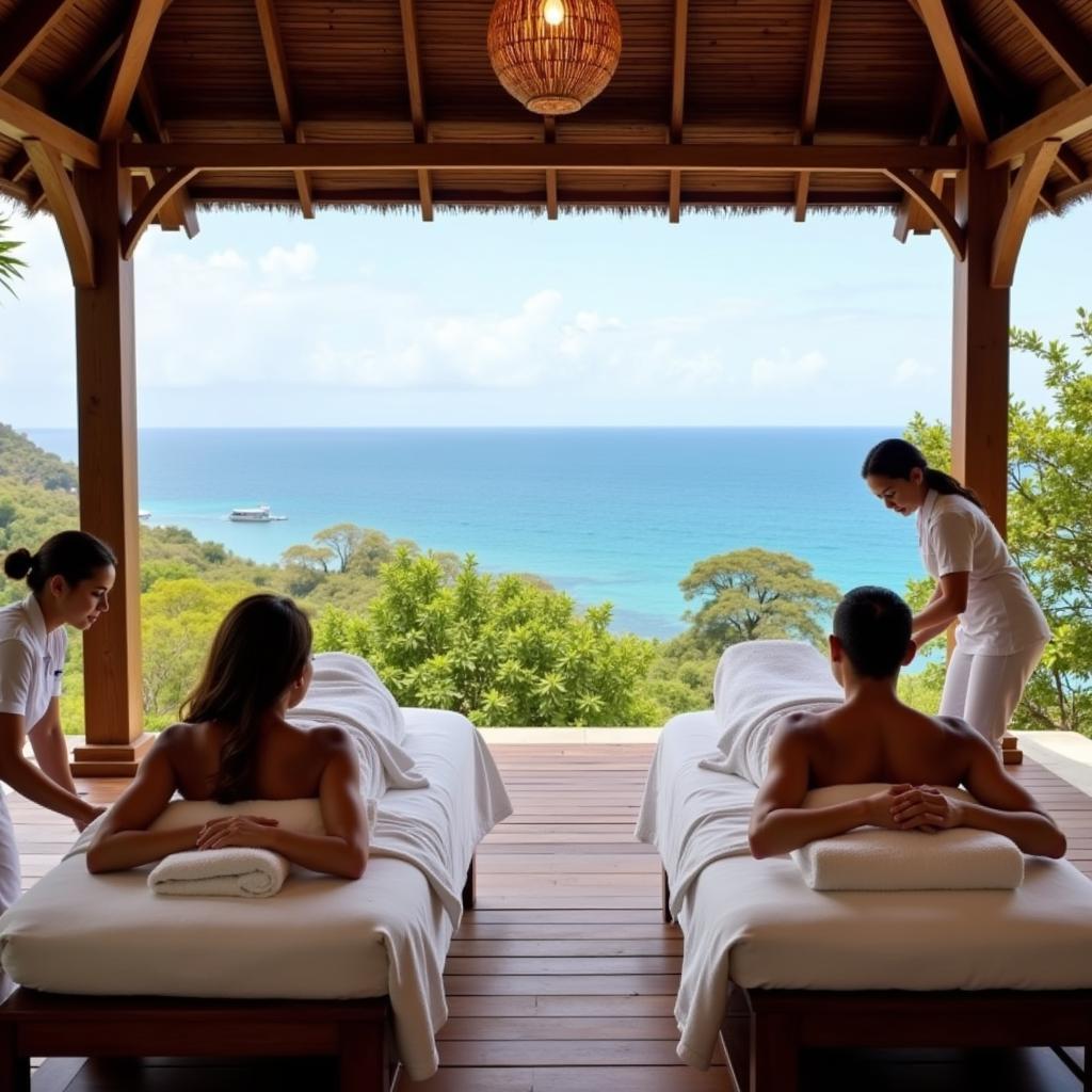 Couples Massage at Banyan Tree Spa Ungasan