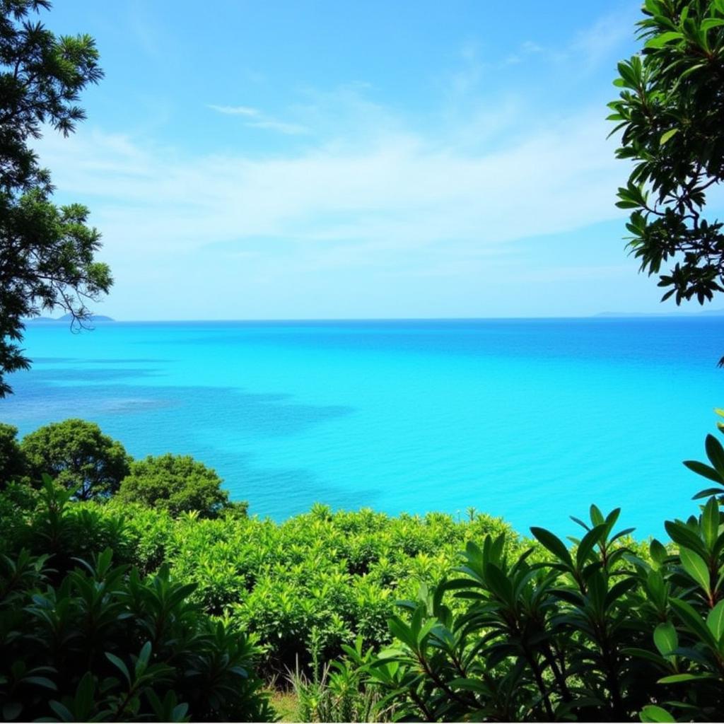 Ocean View from Banyan Tree Spa Ungasan