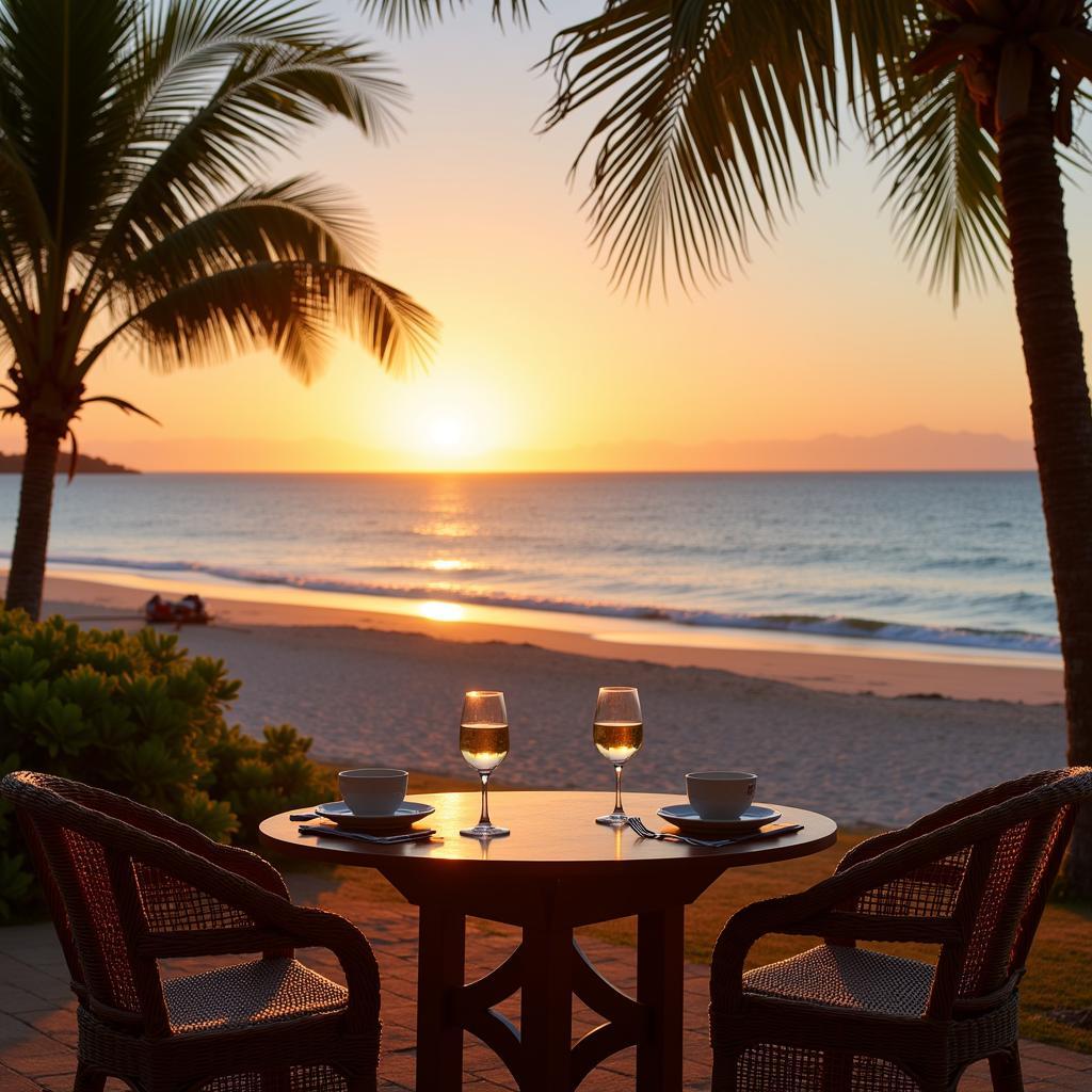 Beachside Dining at Beaches Turks & Caicos