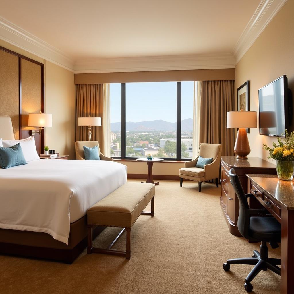 Luxurious Interior of a Bellagio Spa Tower Room