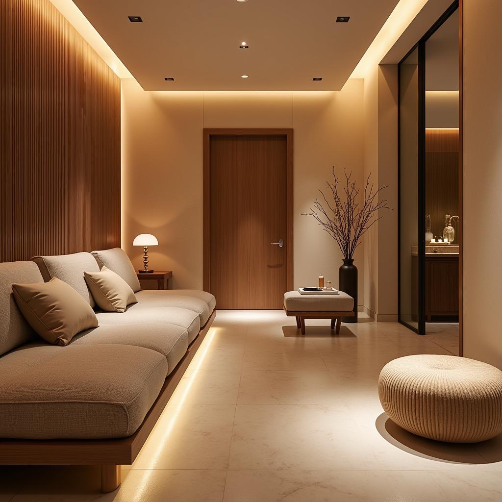 Luxurious Interior of Best Spa Centre in Delhi