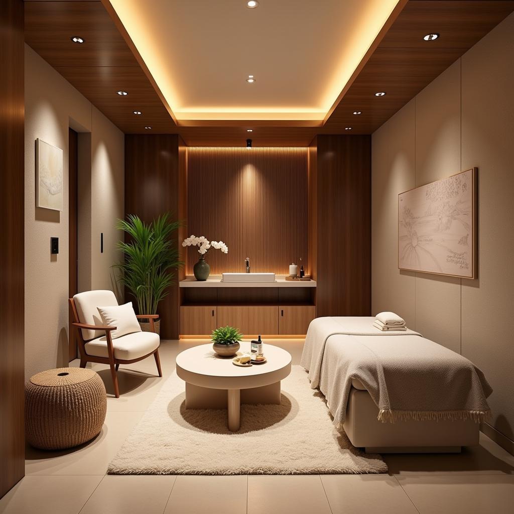 Serene Spa Interior in Moradabad Commercial