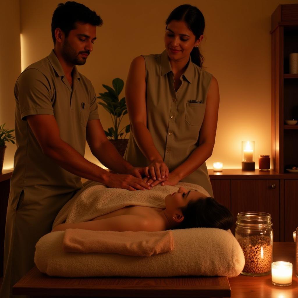 Relaxing Massage Therapy at a Bikaner Body Spa