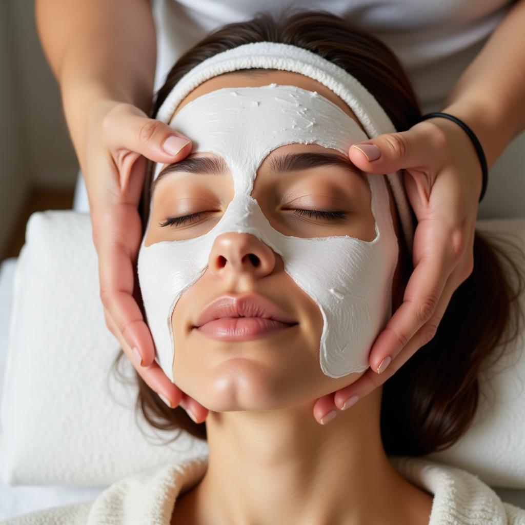 Facial Treatment at Blue Diamond Spa and Salon