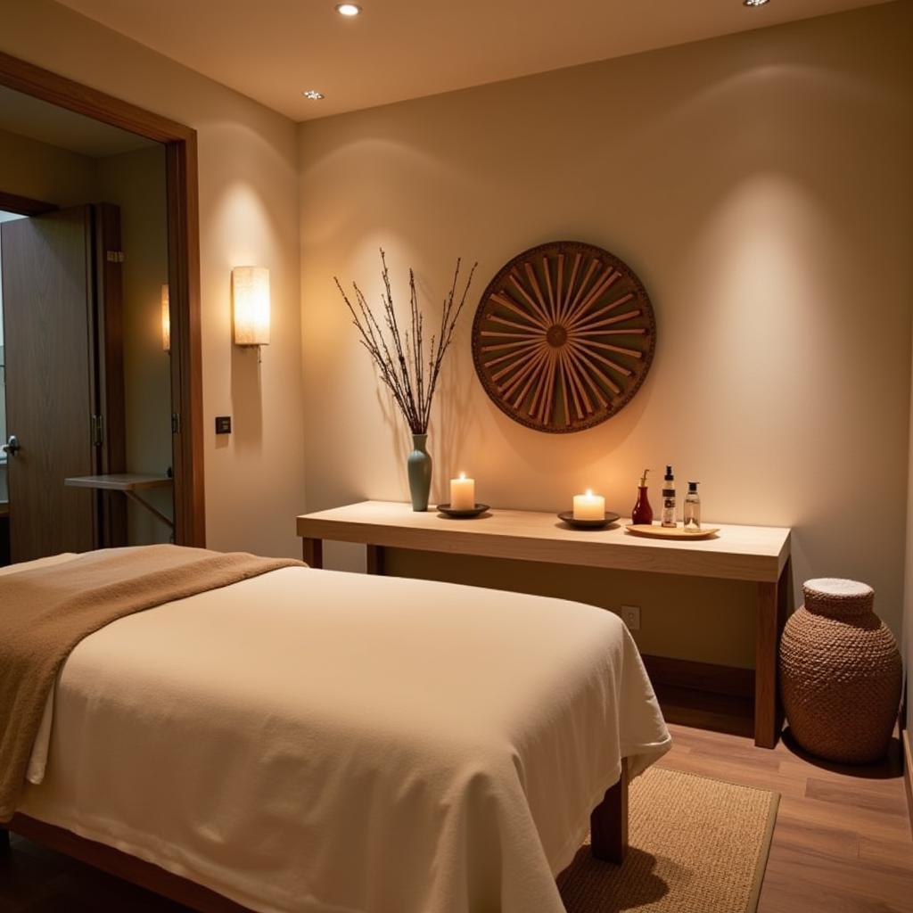 Relaxing Brawo Spa Treatment Room