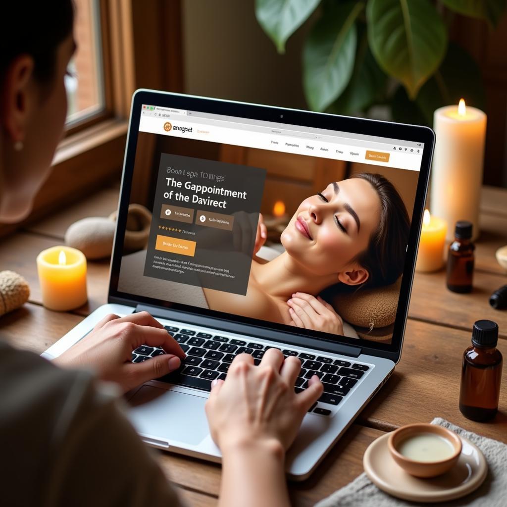 Online booking for california spa treatments