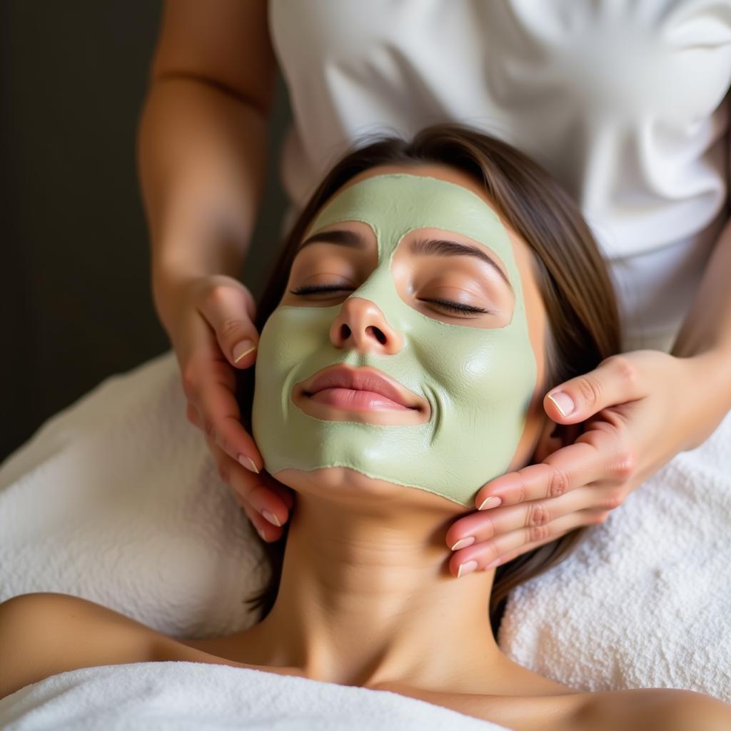 Herbal Facial Treatment at Canvas Spa Thane