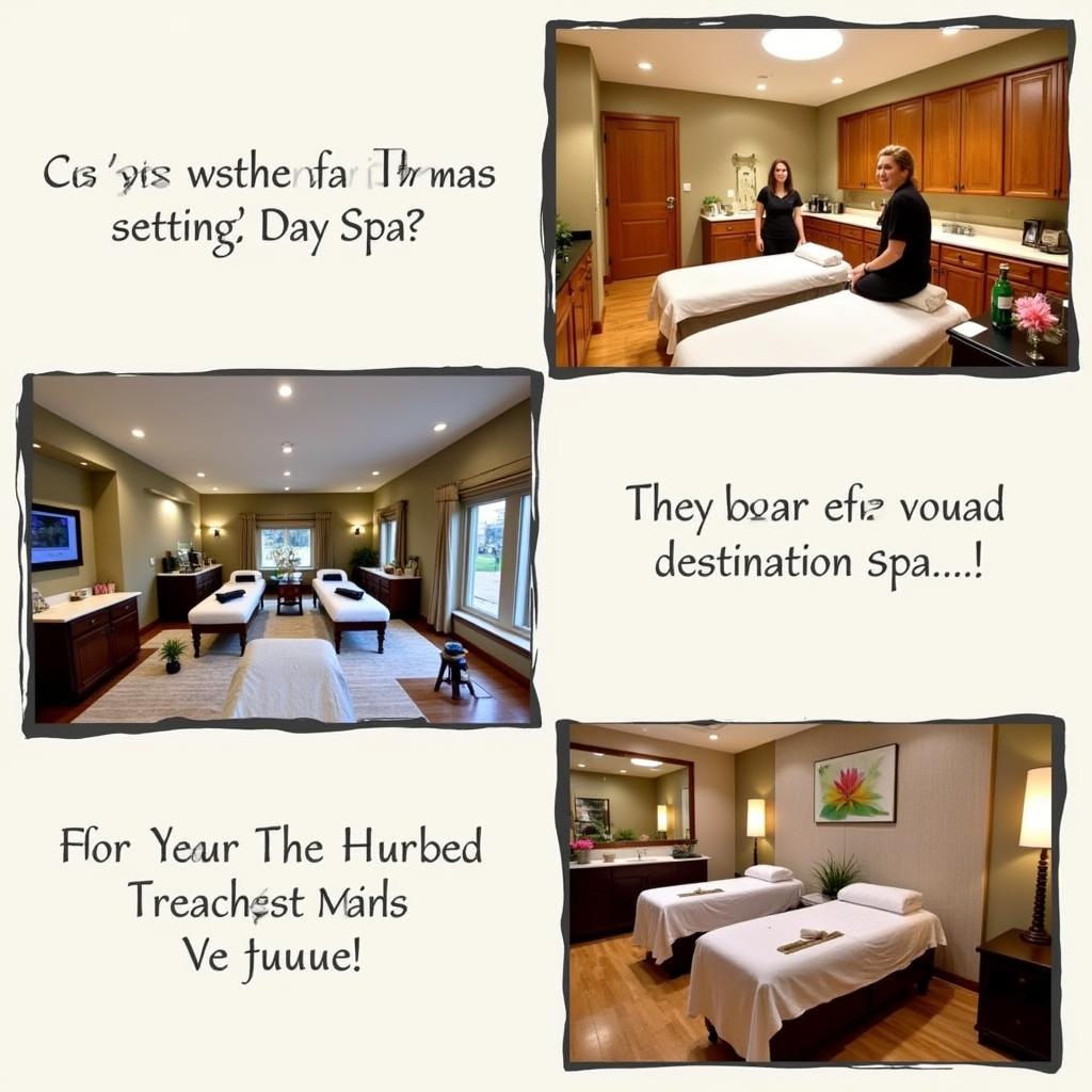 Diverse career options available for spa therapists, including working in day spas, destination spas, and starting their own business.