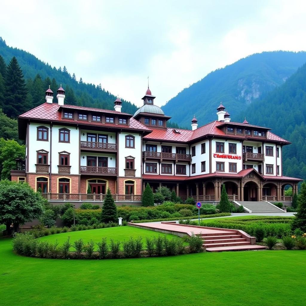 Cedar Grand Hotel Exterior in Shimla