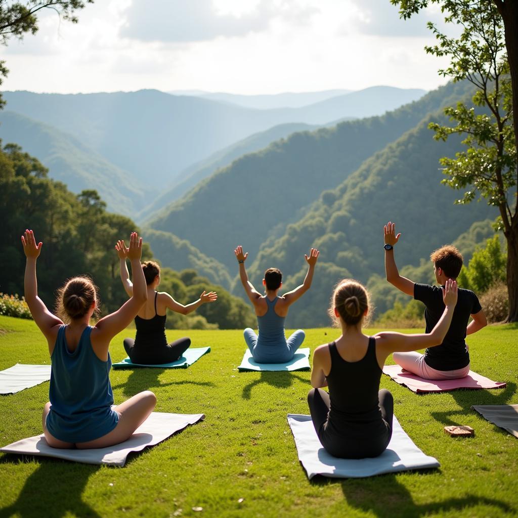 Yoga and Meditation at a Chikmagalur Spa Resort