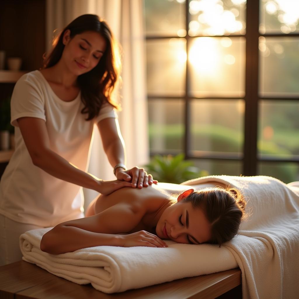 Relaxing Massage at a City Salon and Spa